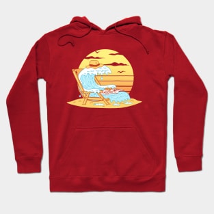 WAVE ON THE BEACH Hoodie